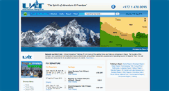 Desktop Screenshot of nepaltrek.net