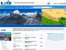 Tablet Screenshot of nepaltrek.net